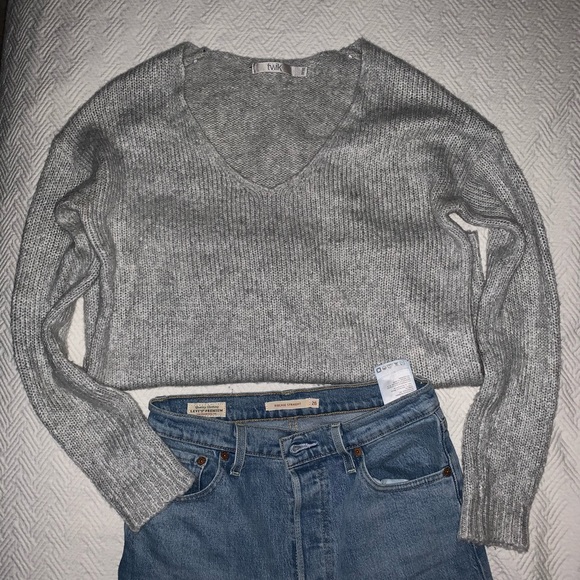 Twik - Knit Oversized Sweater - Picture 6 of 8